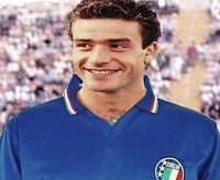 Gigi Prete with the Italian national team