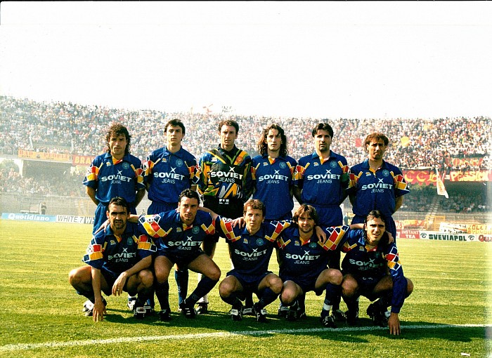 Stadio via del mare  - Lecce - Castel di Sangro - serei B - 1997