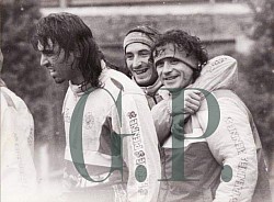 Gigi Prete  fase in allenamento con Antonello Altamura  e Claudio Bonomi - Castel di Sangro