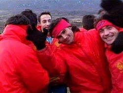 Castel  di Sangro calcio Gigi Prete insieme a Giacomo Galli