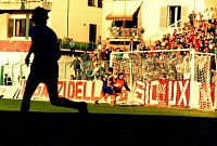 Teramo - Frosinone - Gigi Prete realizza il secondo gol